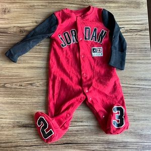 Jordan onesie.